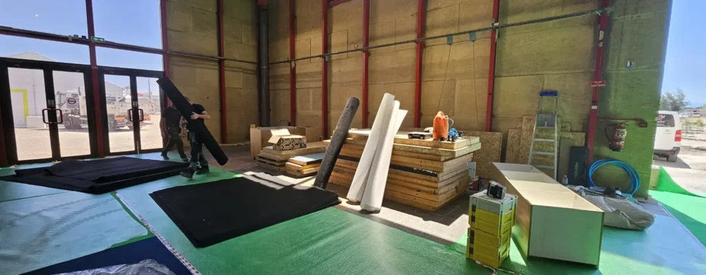 Crea Cuis'In Cuisiniste Narbonne installation stand foire 2